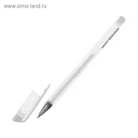 Ручка гелевая IRBIS, швейцарский пишущий узел 0.8 мм, чернила белые производства США, стержень 130 мм