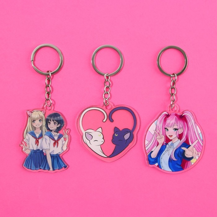 Набор брелоков