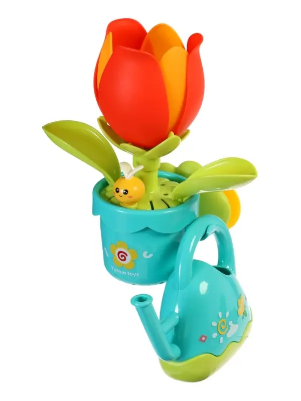 Игрушка для ванны "Цветочек" с лейкой, на присосках