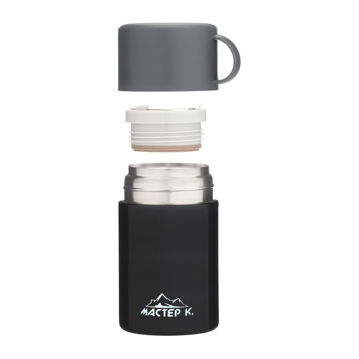 Термос для еды, для чая "Мастер К.", 550 мл, сохраняет тепло 12 ч, 17 х 11 см