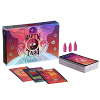 Таро &laquo;Ошо Дзен&raquo;, 79 карт (6х11 см), в комплекте с благовониями, 16+