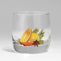 Новый год. Стакан стеклянный &laquo;Глинтвейн&raquo;, 310 мл