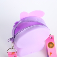 Сумка детская для девочки на молнии &laquo;Выбражулька&raquo;, pop it, цвет сиреневый