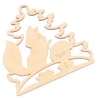 Новогодний набор для творчества. Роспись по дереву &laquo;Новый год! Ёлочка&raquo;