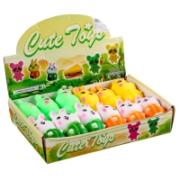 Мялка &laquo;Зайка&raquo; с пастой, цвета МИКС