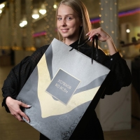 Пакет подарочный ламинированный, упаковка, &laquo;Успехов во всем&raquo;, XL 49 х 40 х 19 см