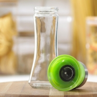 Мельница для специй Доляна &laquo;Модерн&raquo;, 200 мл, 6,5&times;19 см, цвет зелёный