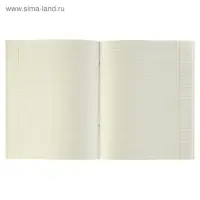 Тетрадь предметная 48 листов в клетку Calligrata, &laquo;Чёрное-белое. География&raquo;, обложка мелованная бумага, серые листы