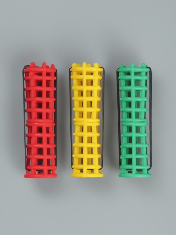 Бигуди на резинке, d = 1,5 см, 15 шт, цвет МИКС