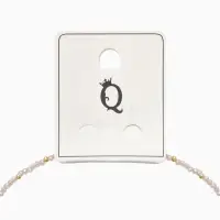 Чокер &laquo;Хрусталь&raquo; бусины, светло-розовый в золоте, 37 см + 5 см доп, цепочка