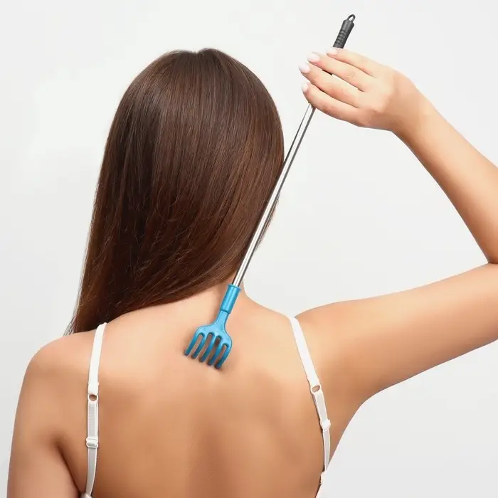 Массажёр - чесалка, универсальный, 42&times;4&times;3 см, МИКС