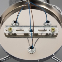 Люстра "Дождь" 3х40Вт Е27 хром 48х48х24см