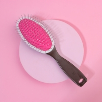 Расчёска массажная, 6 &times; 22 см, цвет МИКС