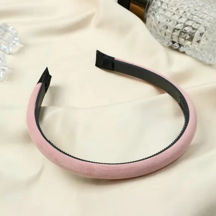 Ободок для волос &laquo;Августина&raquo;, структура, 1 см, МИКС