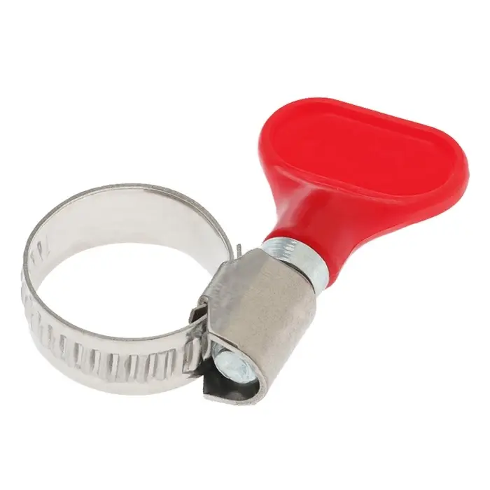 Хомут с &laquo;барашком&raquo; ZEIN engr, диаметр 13-19 мм, ширина 9 мм, нержавеющая сталь