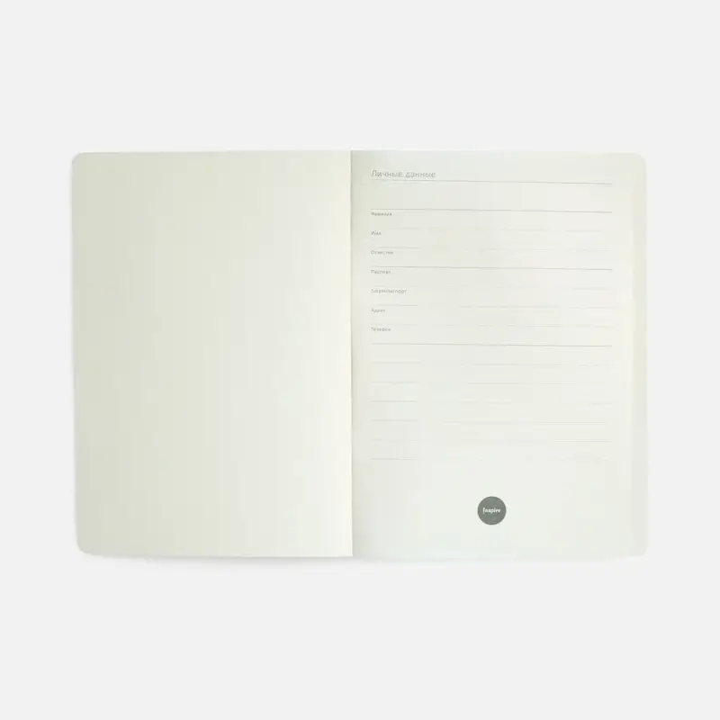 Ежедневник Vale New, недатированный, черный