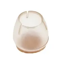 Накладка мебельная круглая ТУНДРА, d=25-29 мм, 16 шт.