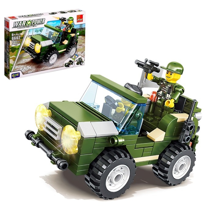 Конструктор 4 в 1 Военные &laquo;Современная техника&raquo;, 4 вида МИКС