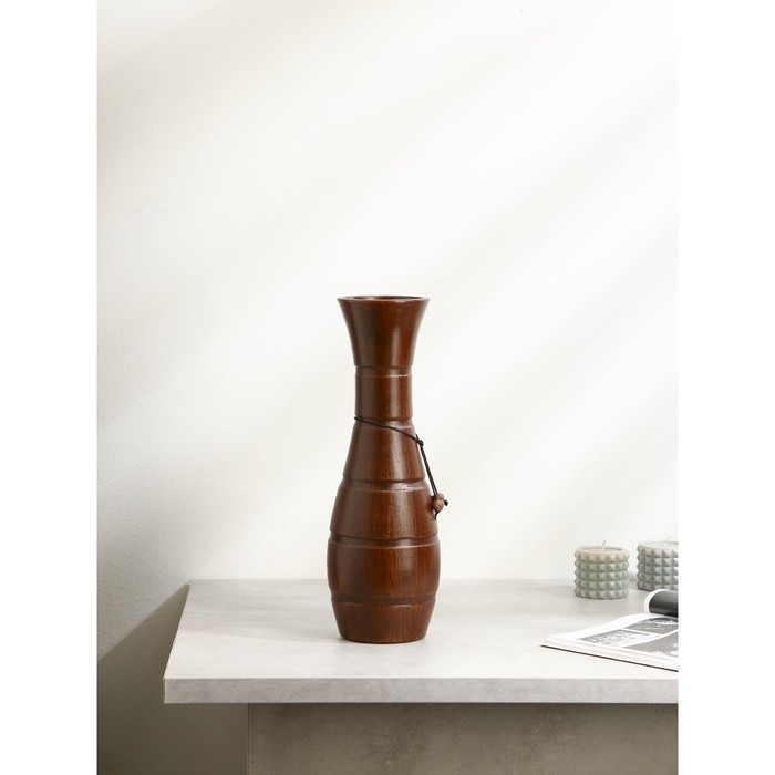 Ваза &laquo;Ололара&raquo;, красная глина, 39 см, 1 сорт, Иран