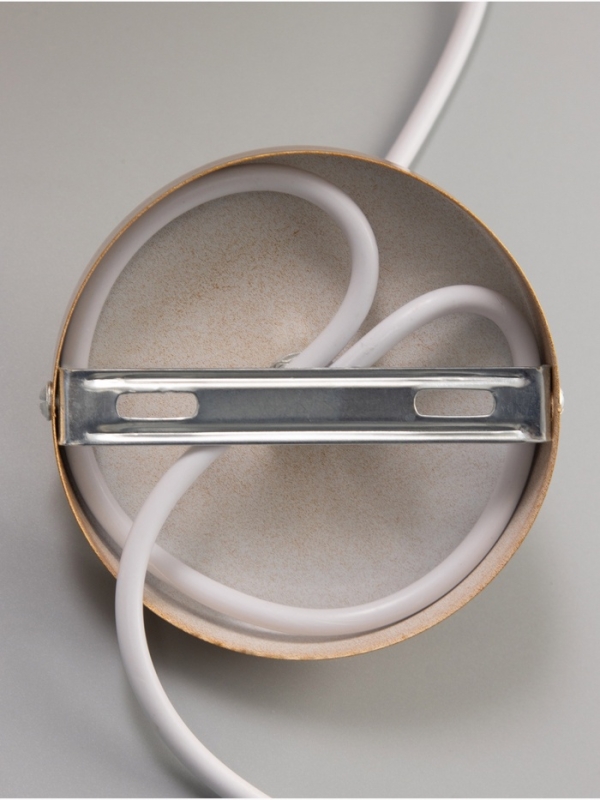 Светильник Ronald 1х40Вт Е27 пр-1м золотистый 36х36х15см