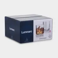 Стакан низкий "Чикаго" 300 мл, 4 шт.