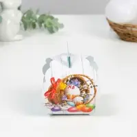 Коробочка подарочная для яйца &laquo;Кулич&raquo; на пасху, 25&times;30 см