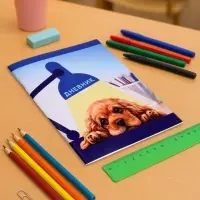 Дневник в мягкой обложке, для 1-11 классов, 40 листов, Calligrata &laquo;Собачка. Арт&raquo;, МИКС