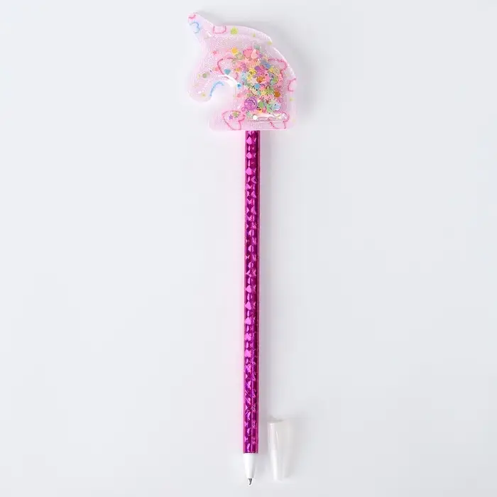 Ручка &laquo;Единорог&raquo;, синие чернила, МИКС