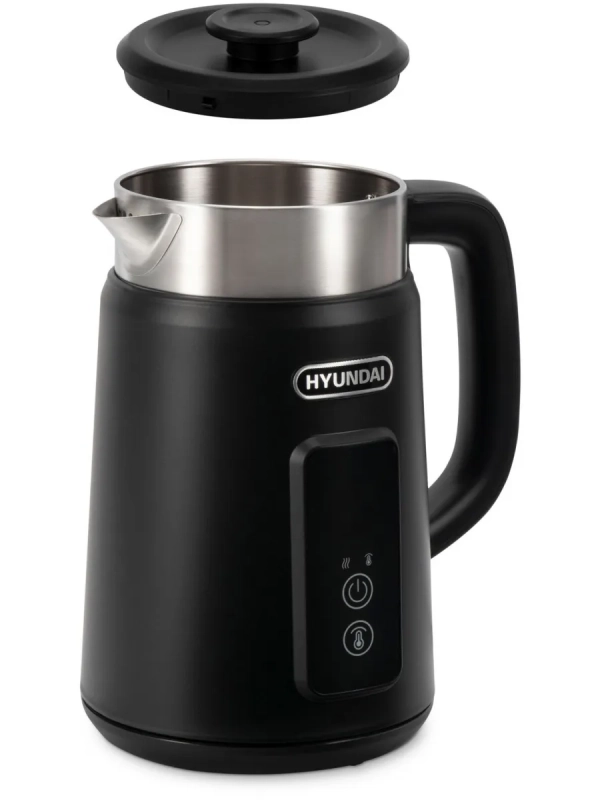 Чайник HYK-S3505 1,5л 2200Вт черный (металл)