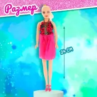 Кукла-модель &laquo;Оленька&raquo; в вечернем платье, МИКС