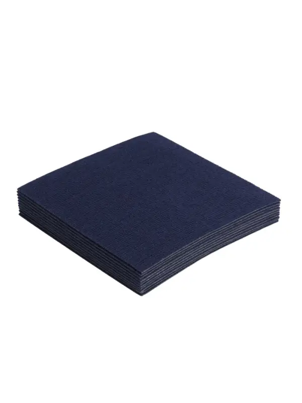 Самоклеящийся ковролин 30х30см, синий