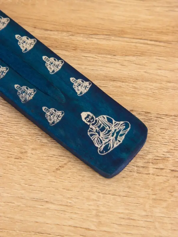 Подставка под благовония "Будда" дерево 25,5 см, МИКС