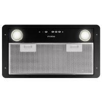 Вытяжка встраиваемая HBB 6035 BK черный