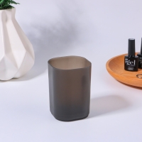 Подставка для хранения маникюрных/косметических принадлежностей &laquo;STANDART&raquo;, 7 &times; 7 &times; 9 см, цвет чёрный матовый