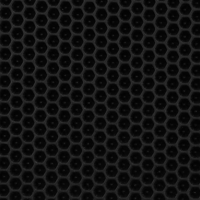 Коврик eva универсальный Grand Caratt, Соты 100 х 70 см, черный