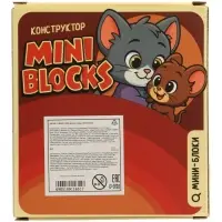 UNICON Конструктор "MiniBlocks", кот и мышка, 2 в 1