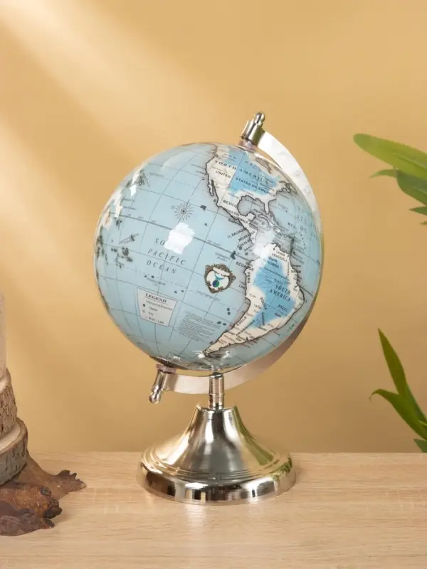 Глобус сувенирный, 18&times;15&times;26 см, подставка металл