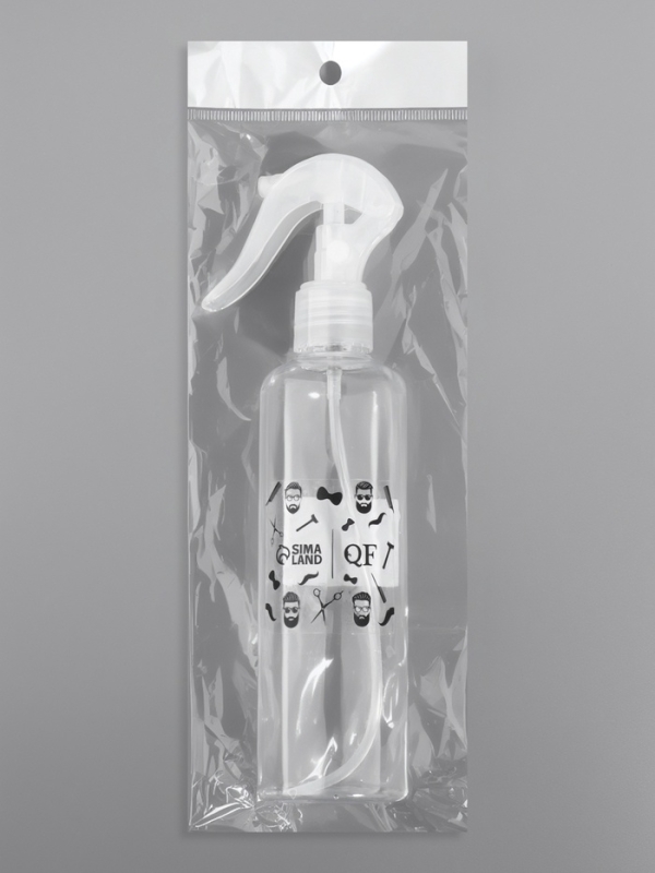 Распылитель парикмахерский &laquo;Barber&raquo;, 250 мл, цвет прозрачный