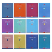 Комплект предметных тетрадей 48 листов, 12 предметов Hatber &laquo;Трогательная пастель&raquo;, обложка мелованный картон, Soft-touch, с интерактивным справочник...