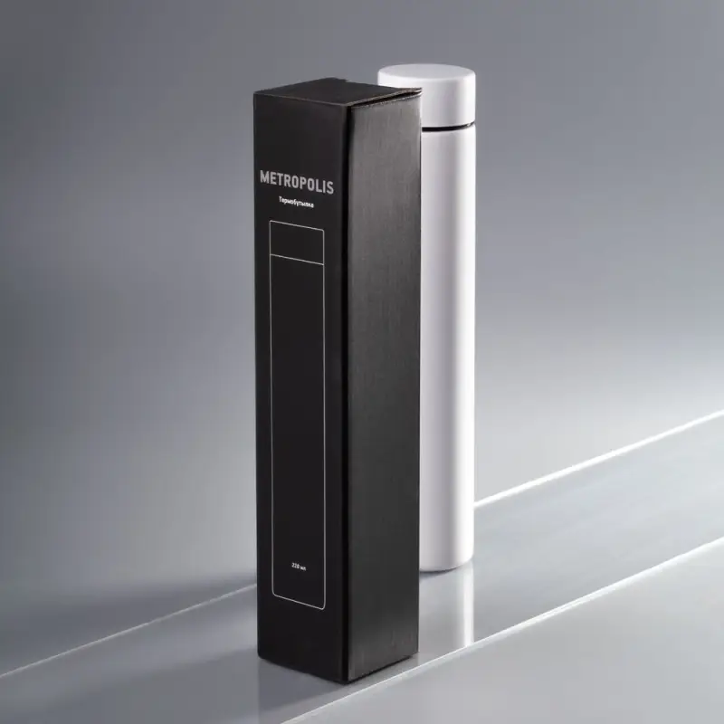 Термобутылка Metropolis, белая