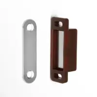 Магнит мебельный M001BR, 41&times;13, маленький, коричневый