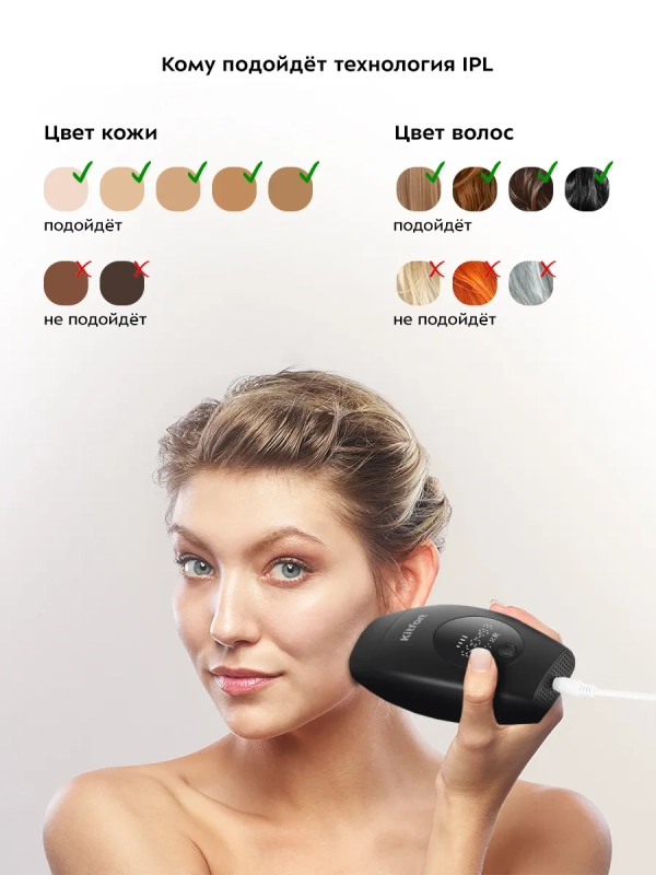 Фотоэпилятор КТ-3129 - 36 Вт