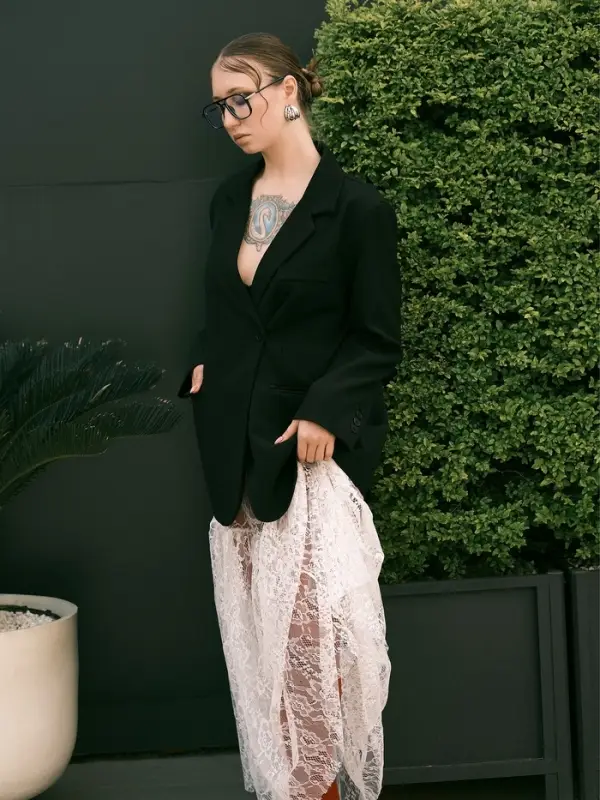 Серьги металл "Кольца" 6 рядов, тренд, цвет золото