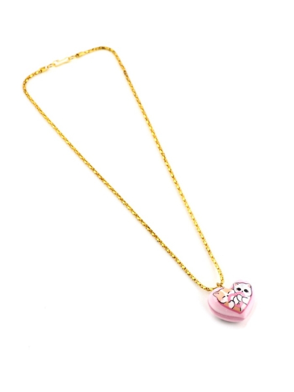 Кулон подвеска сердце &ldquo;Для заМУРчательной девочки&rdquo;, 2,4 х 2,3 см