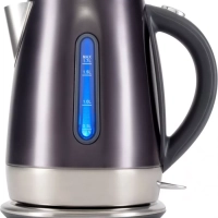 Чайник HYK-S7777 1,7л 2200Вт графит (металл)