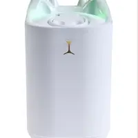 Увлажнитель воздуха HM-3, ультразвуковой, 3.3 л, мультиподсветка, USB, белый