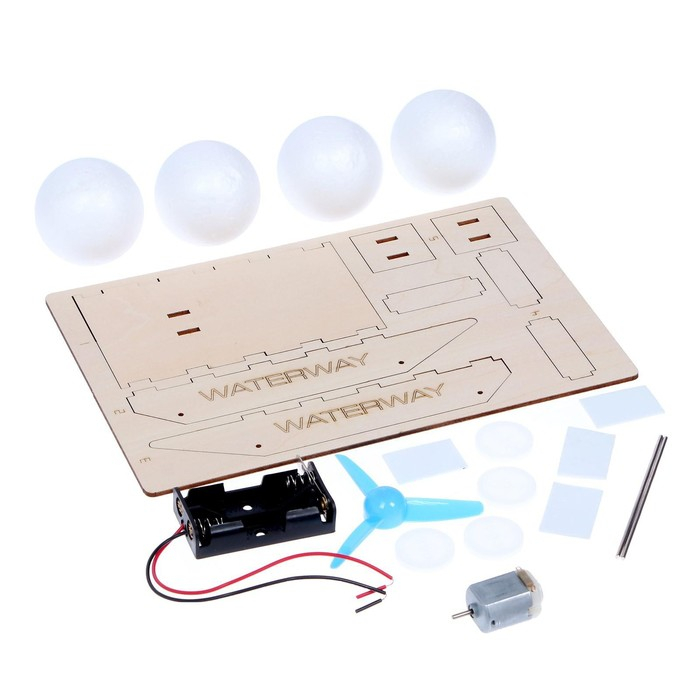 Конструктор электронный &laquo;Водная машина&raquo;, работает от батареек