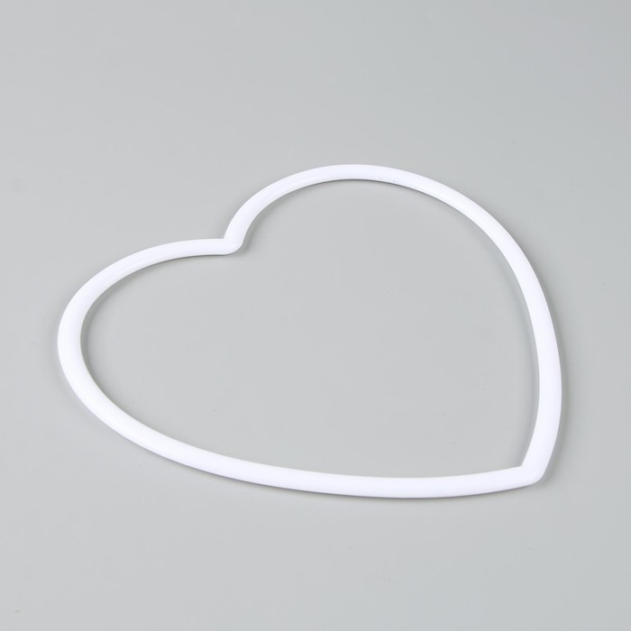 Основа для изготовления ловца снов &laquo;Сердце&raquo;, набор 5 шт., размер 1 шт. &mdash; 20 &times; 20 &times; 0,73 см