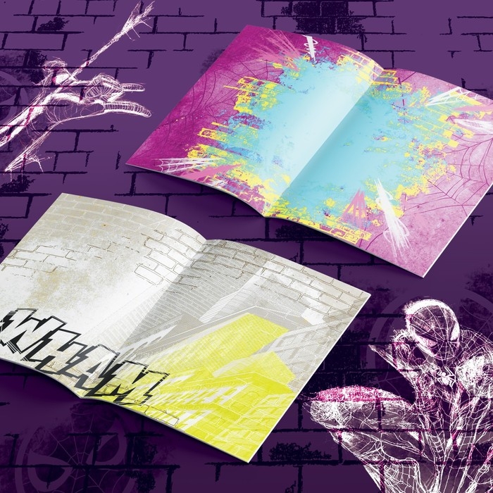 Стикербук 150 наклеек &laquo;Человек-паук&raquo;, А5, 8 стр., Marvel