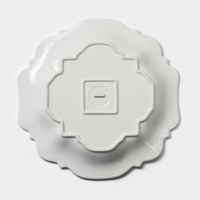 Блюдо фарфоровое Magistro &laquo;Сюита&raquo;, d=30,5 см, цвет белый